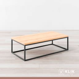 Mesa de centro rectangular 110x60 - Madera Clara