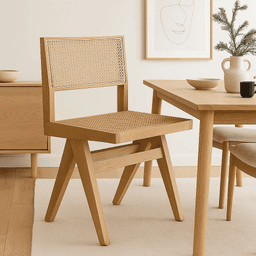 Silla Savia de Rattan - Natural